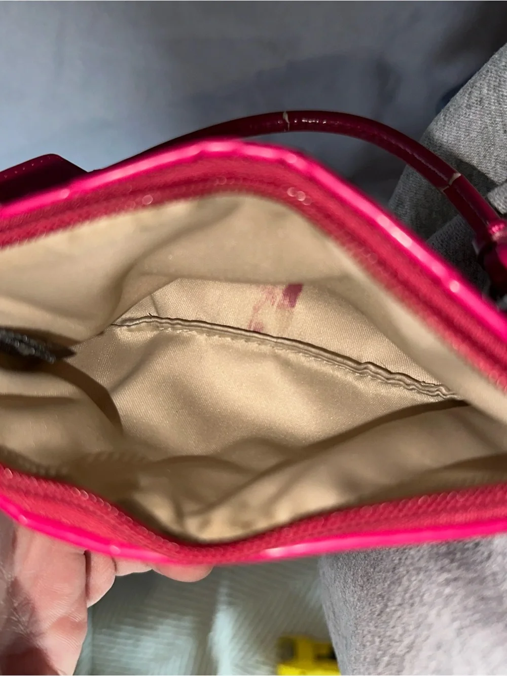 Coach Quilted Leather Wristlet - Pink